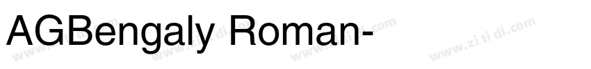 AGBengaly Roman字体转换